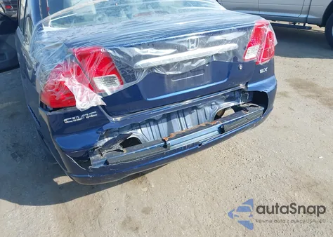 2003 Honda Civic Ex z USA, uszkodzony, nr VIN 2HGES26783H511117